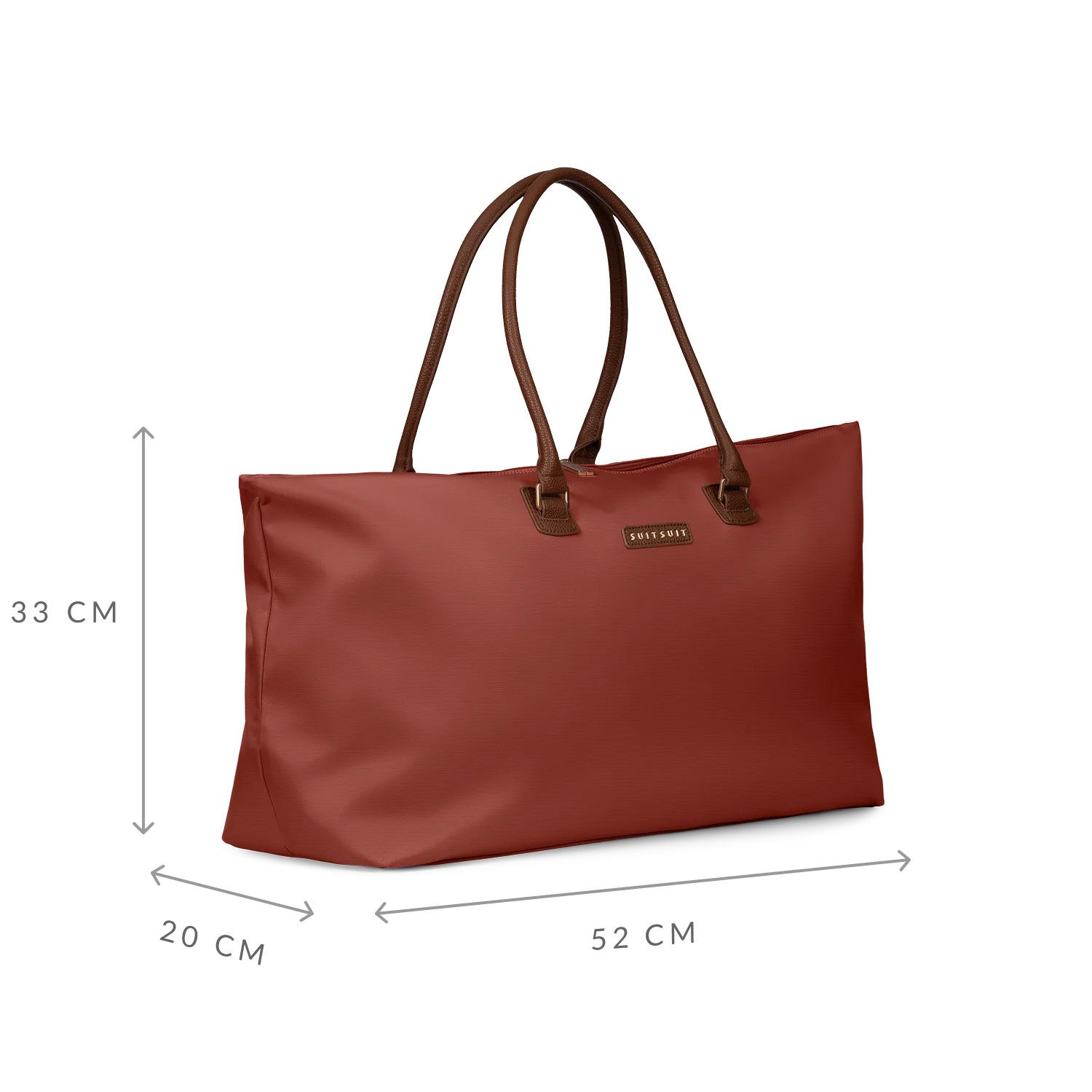 Fab Seventies - Red Ochre - Travel Tote - Image 4