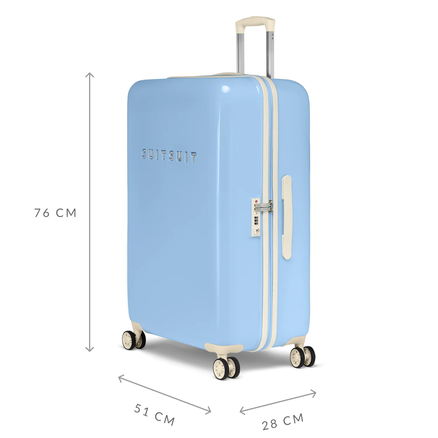 Fabulous Fifties - Chambray Blue - Reiskoffer (76 cm) - Image 5