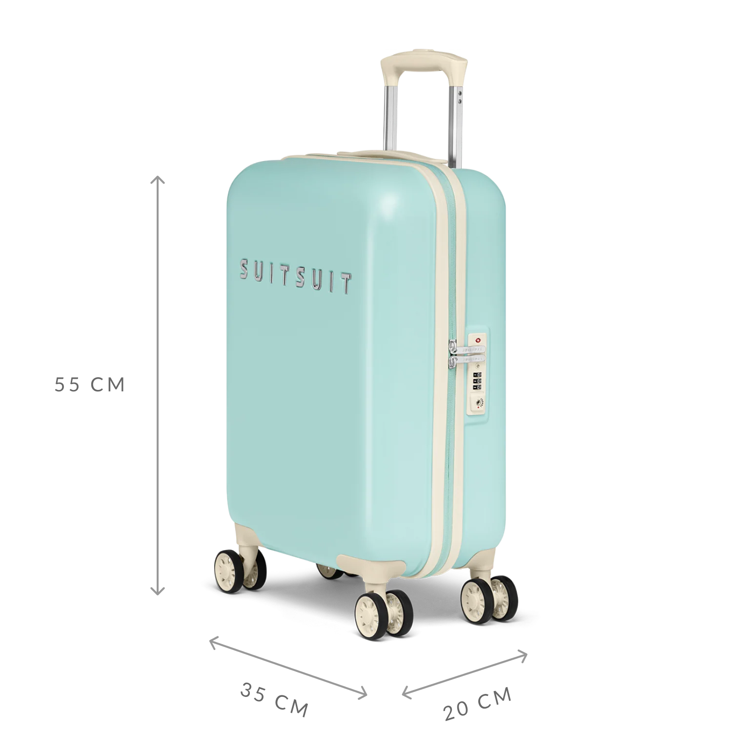 Fabulous Fifties - Luminous Mint - Handbagage (55 cm) - Image 7